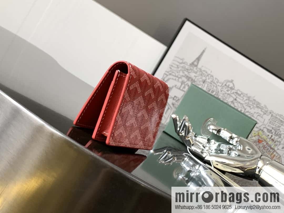 Goyard Malhesherbes card clip 7707