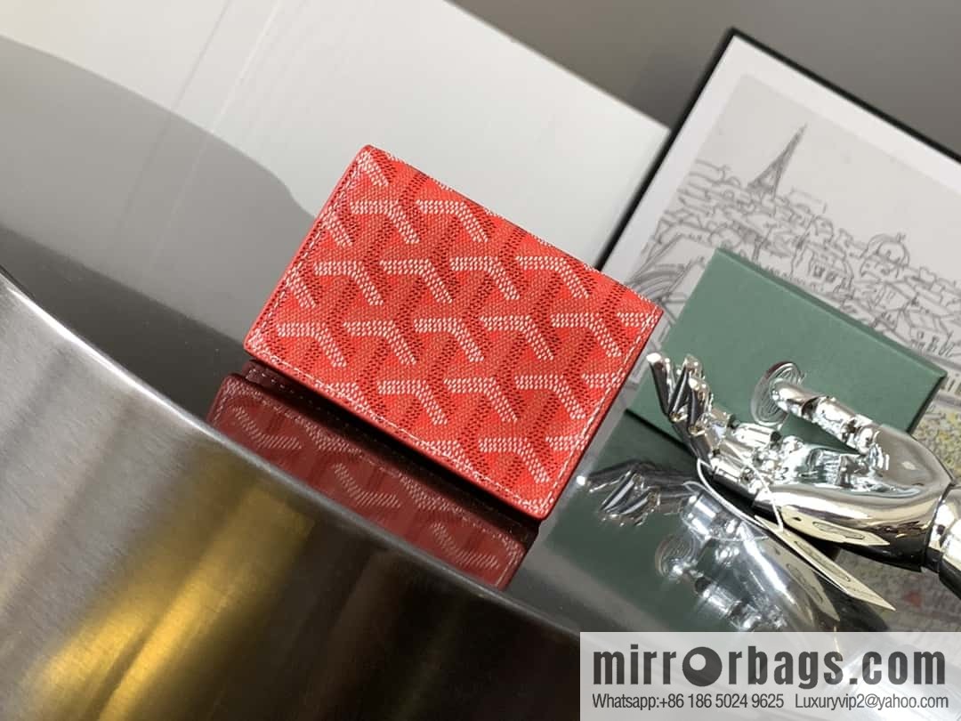 Goyard Malhesherbes card clip 7707