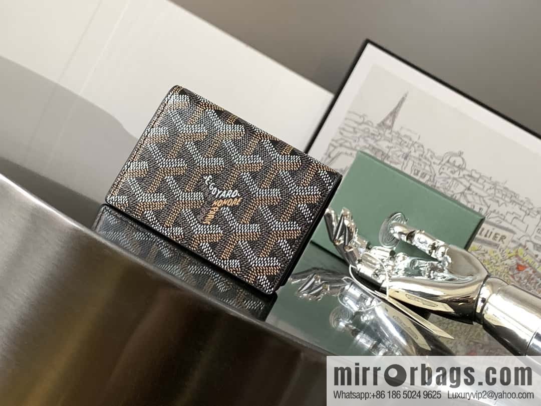 Goyard Malhesherbes card clip 7707