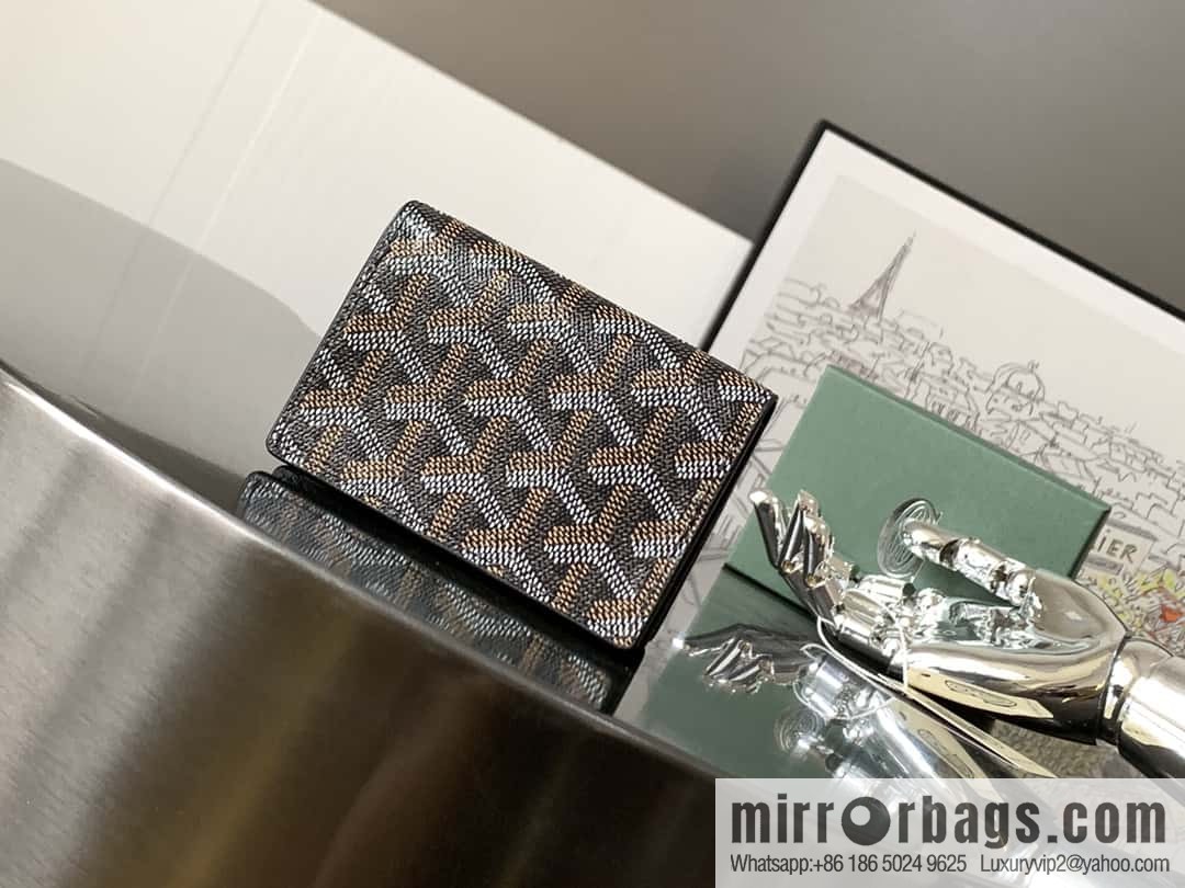 Goyard Malhesherbes card clip 7707