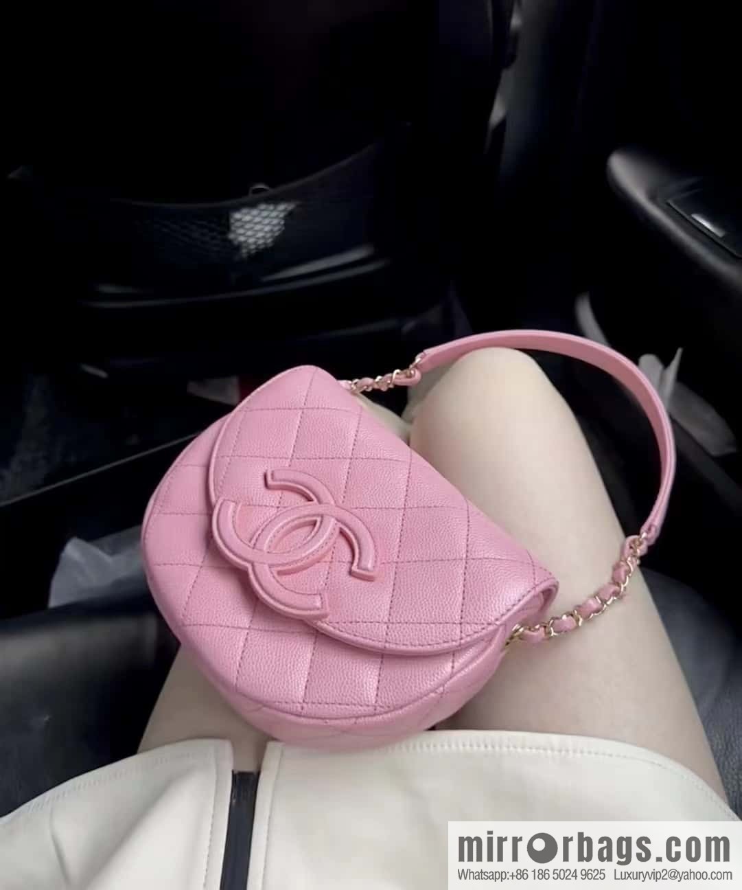 CHANEL 23P spring and summer trailer series, hidden big explosion saddle bag AS3867