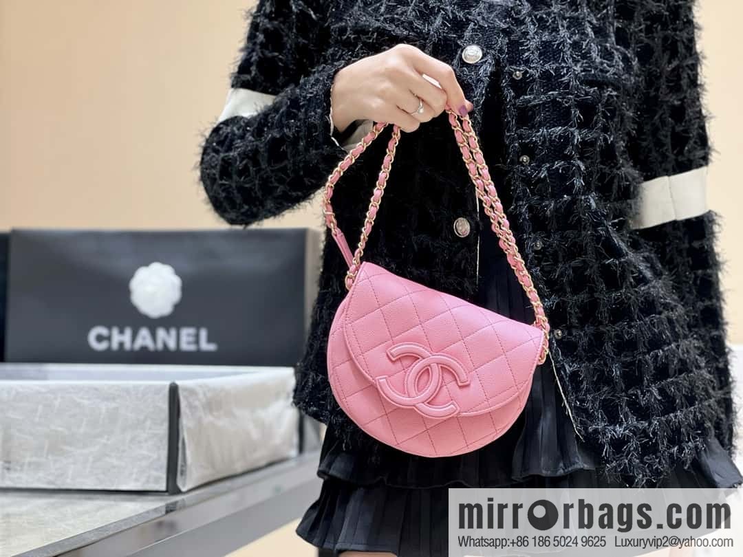 CHANEL 23P spring and summer trailer series, hidden big explosion saddle bag AS3867