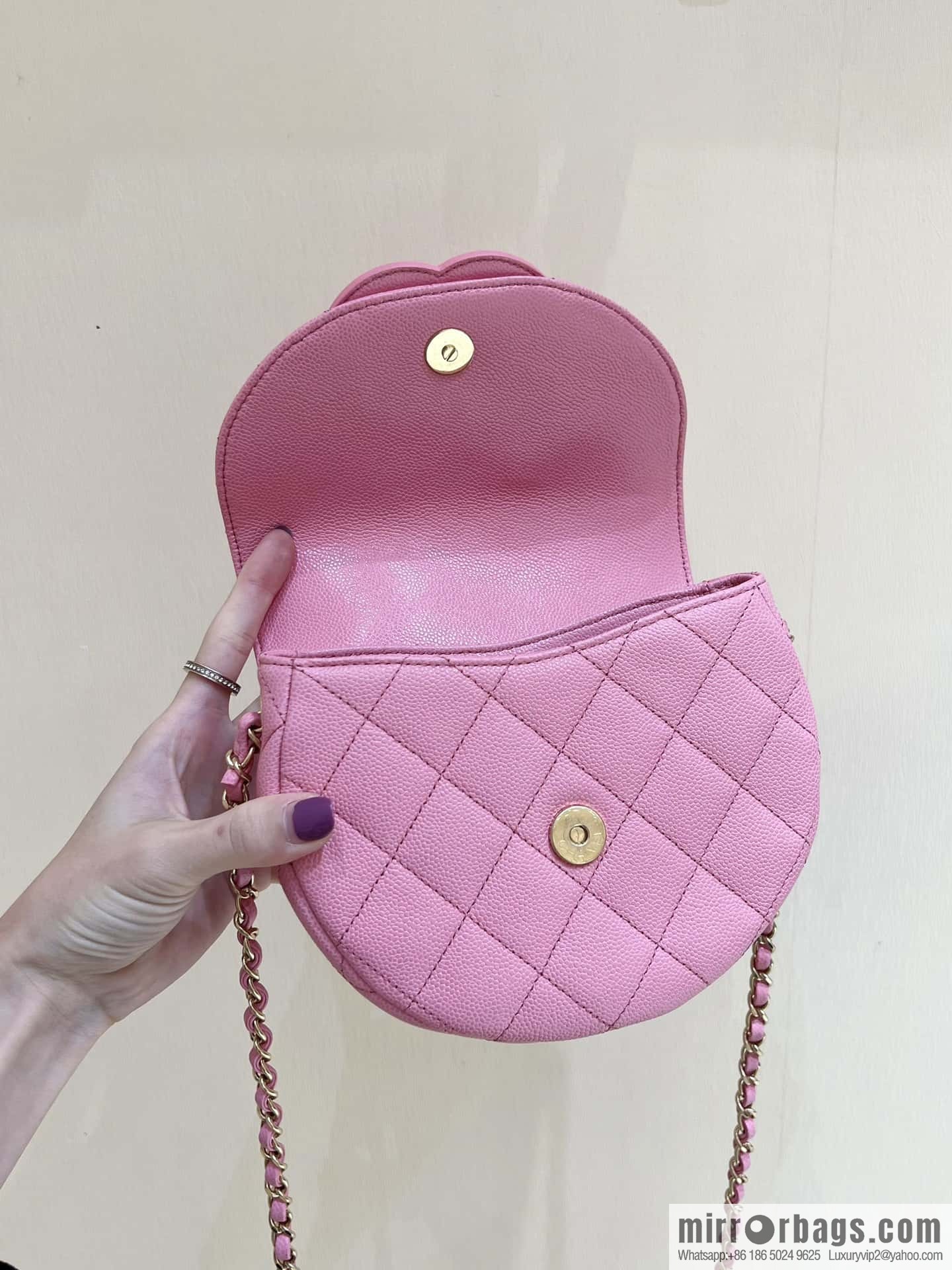 CHANEL 23P spring and summer trailer series, hidden big explosion saddle bag AS3867