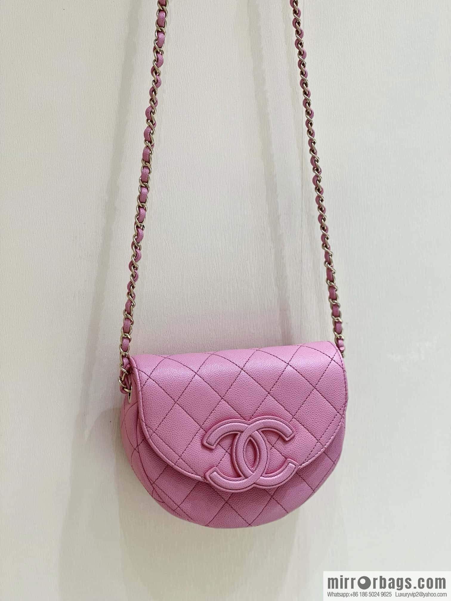 CHANEL 23P spring and summer trailer series, hidden big explosion saddle bag AS3867