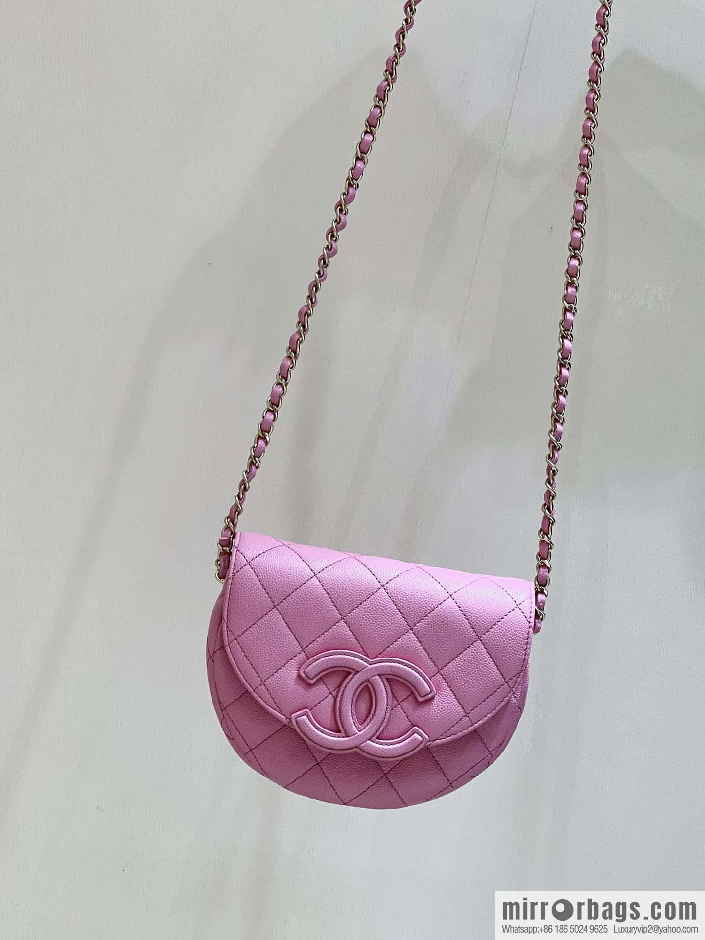 CHANEL 23P spring and summer trailer series, hidden big explosion saddle bag AS3867
