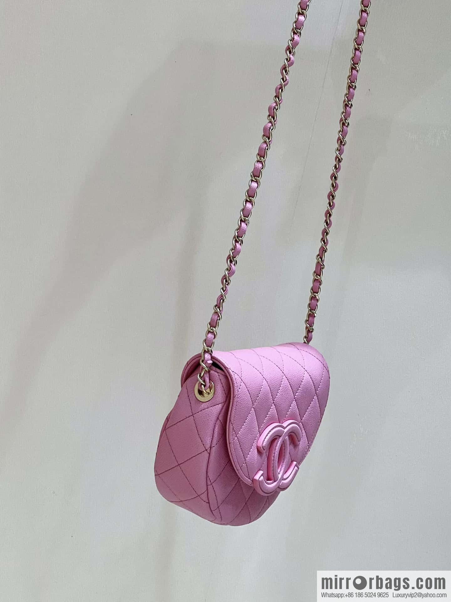 CHANEL 23P spring and summer trailer series, hidden big explosion saddle bag AS3867
