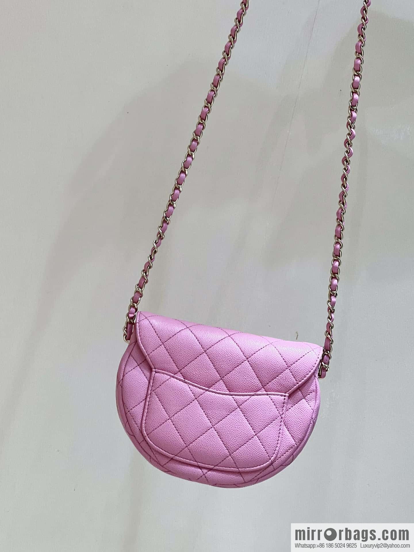 CHANEL 23P spring and summer trailer series, hidden big explosion saddle bag AS3867