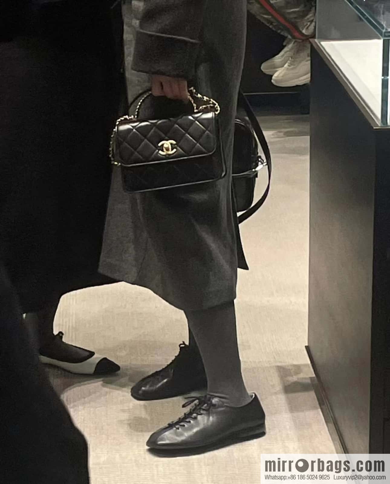 CHANEL 23P spring and summer trailer series 23P small flap bag AS3886