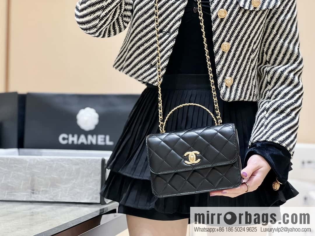 CHANEL 23P spring and summer trailer series 23P small flap bag AS3886