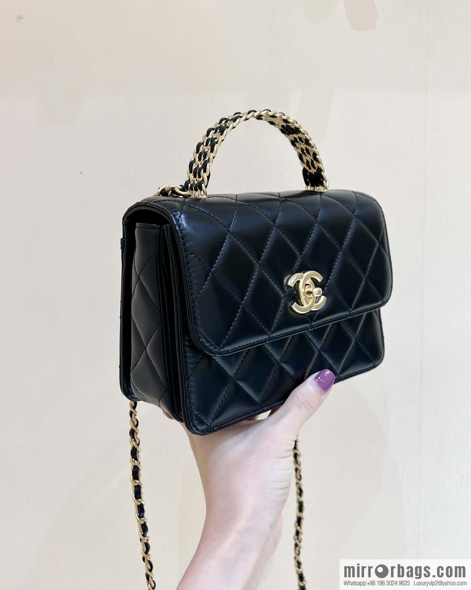 CHANEL 23P spring and summer trailer series 23P small flap bag AS3886