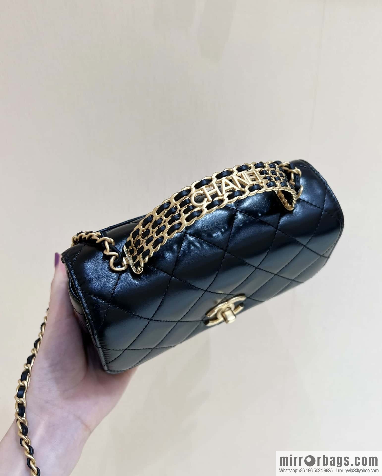CHANEL 23P spring and summer trailer series 23P small flap bag AS3886