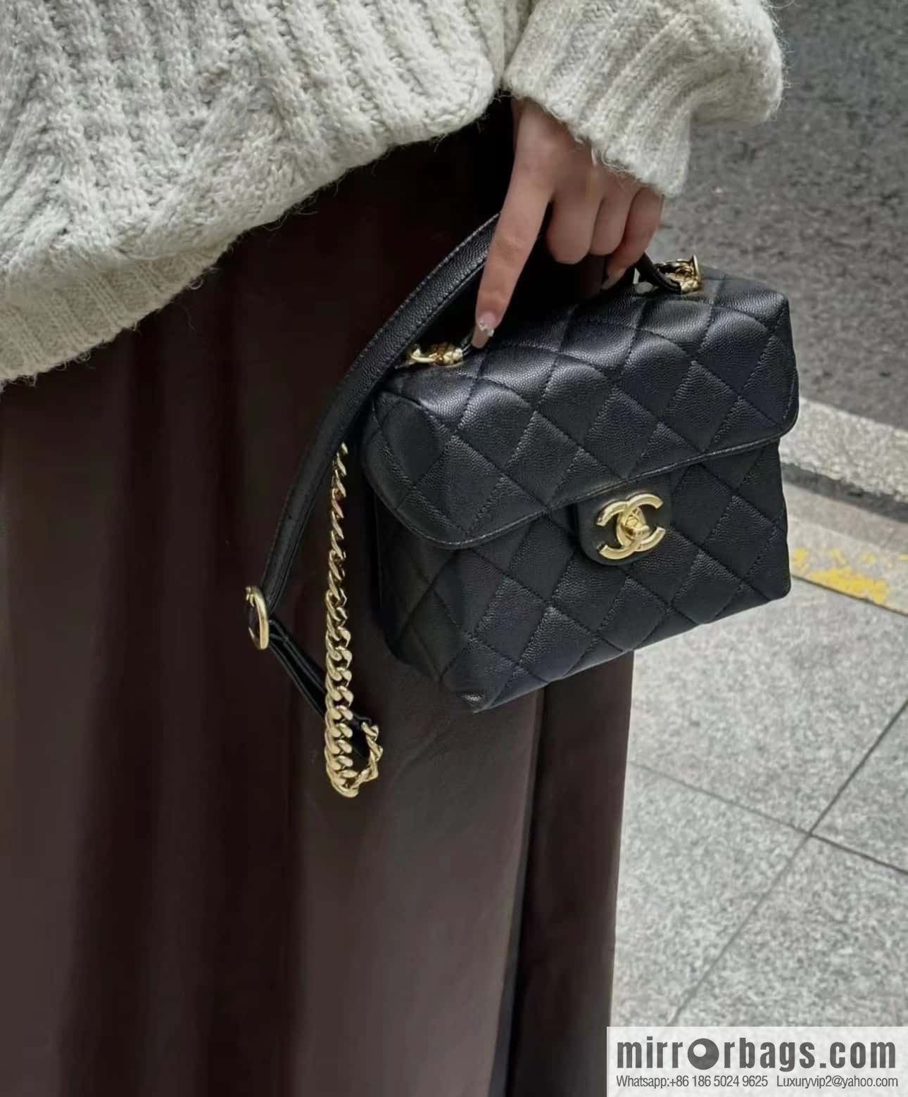 CHANEL 23C early spring vacation new vintage Vintage milk box AS3729