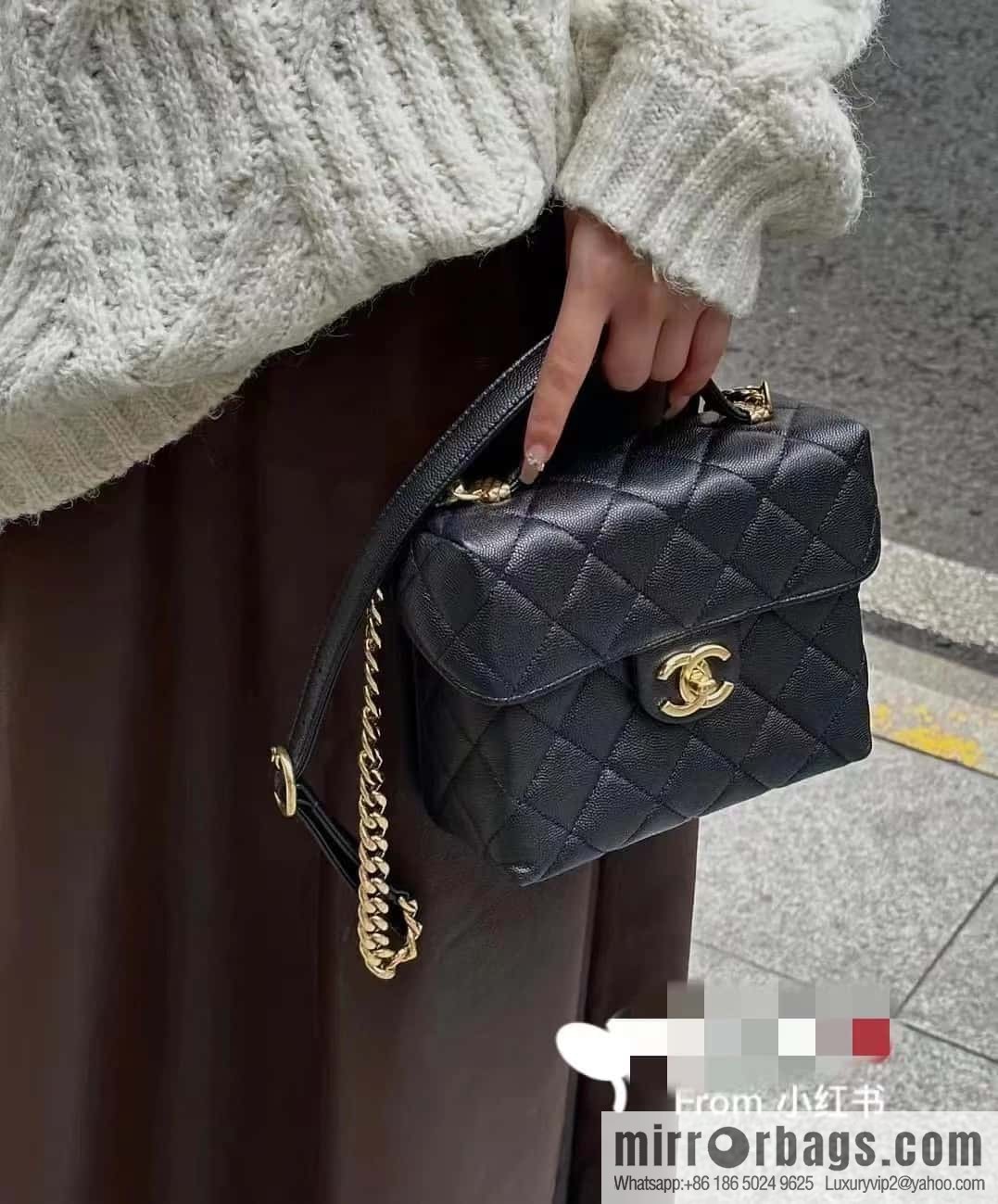 CHANEL 23C early spring vacation new vintage Vintage milk box AS3729