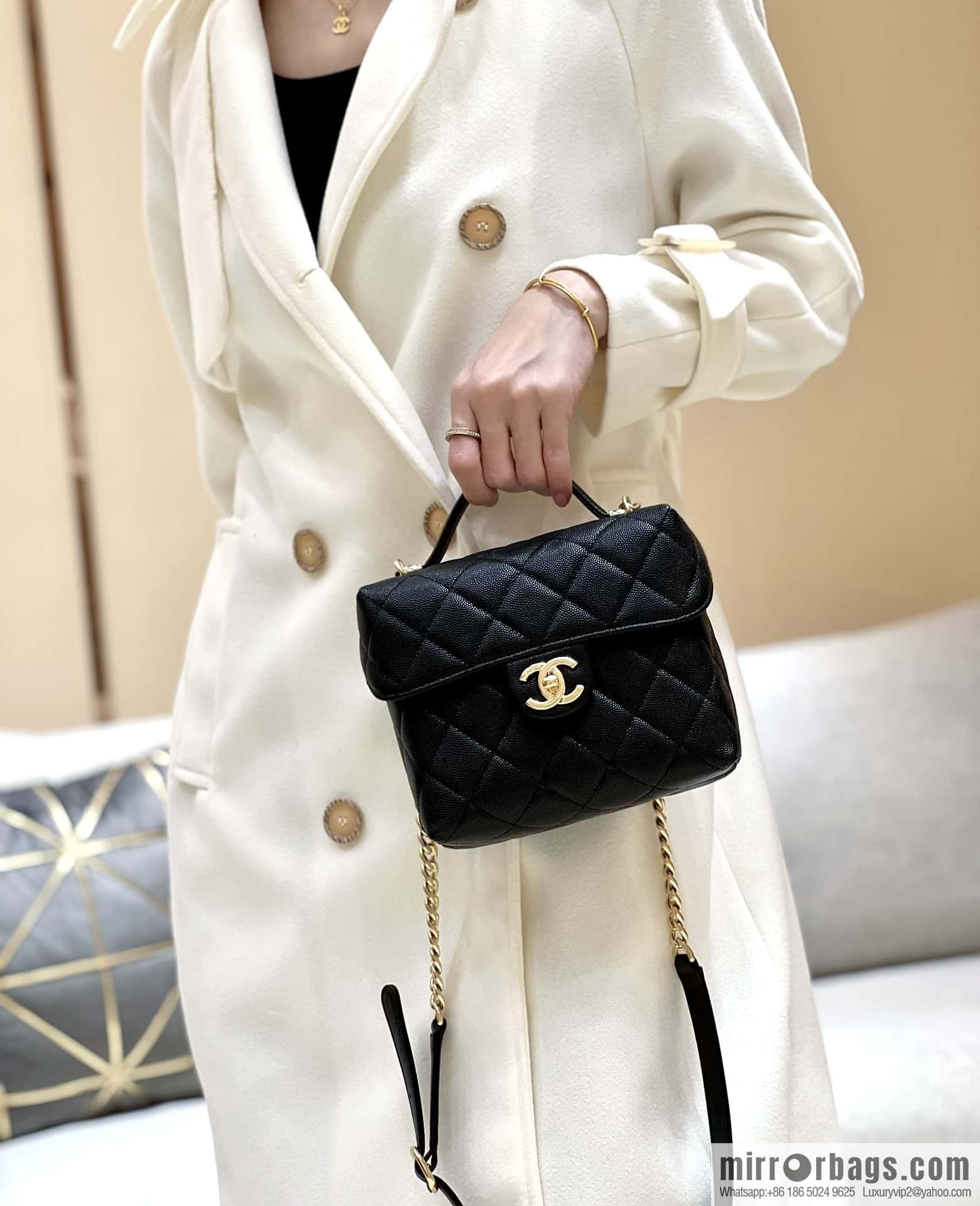 CHANEL 23C early spring vacation new vintage Vintage milk box AS3729