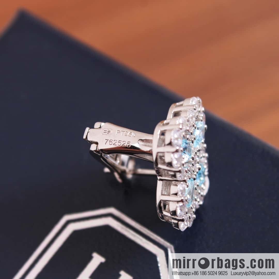 HARRY WINSTON HW Diamond Loop Earrings