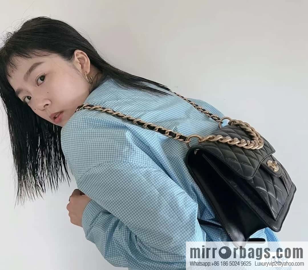 CHANEL 23S spring/summer series, double backpack AS4031