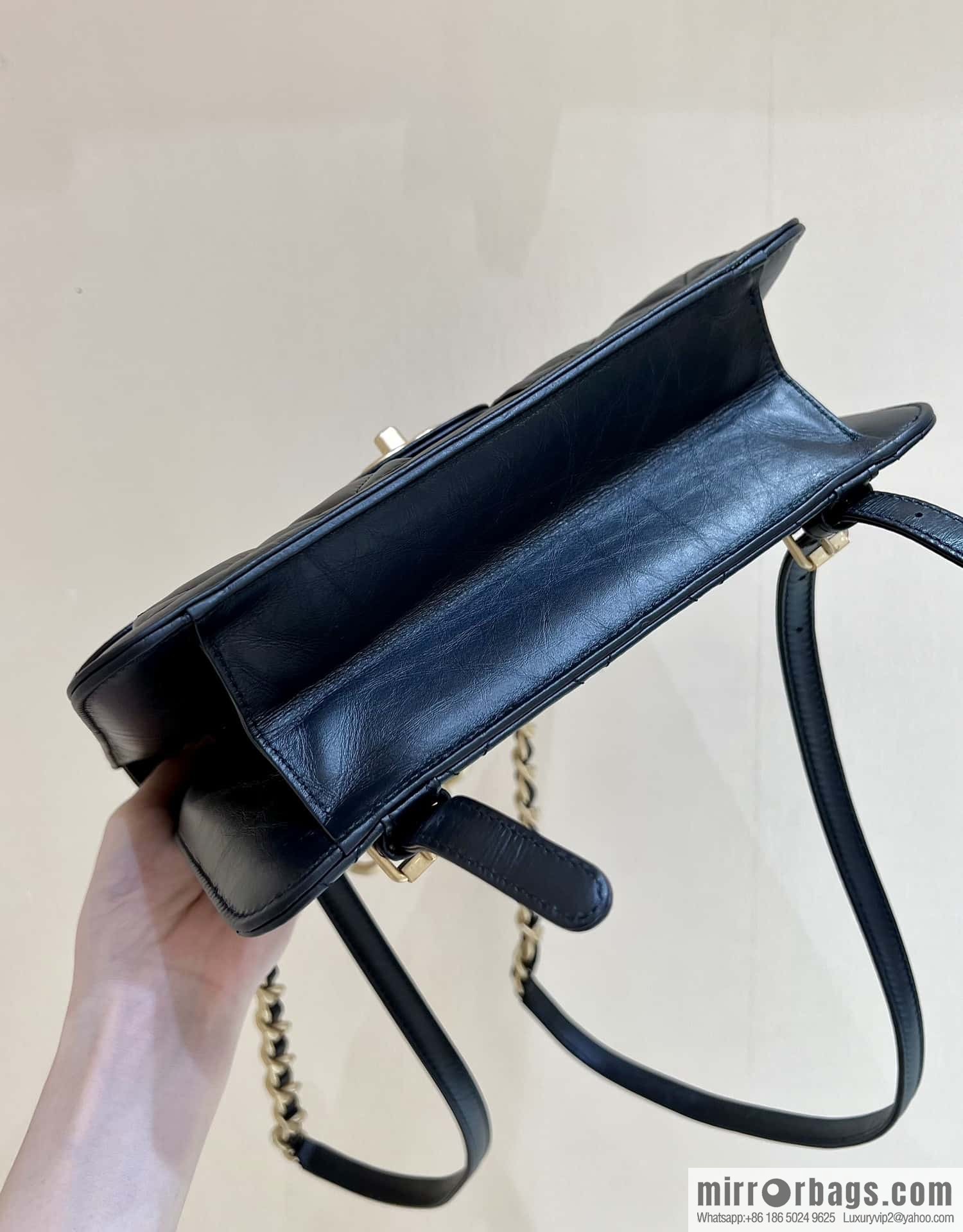 CHANEL 23S spring/summer series, double backpack AS4031