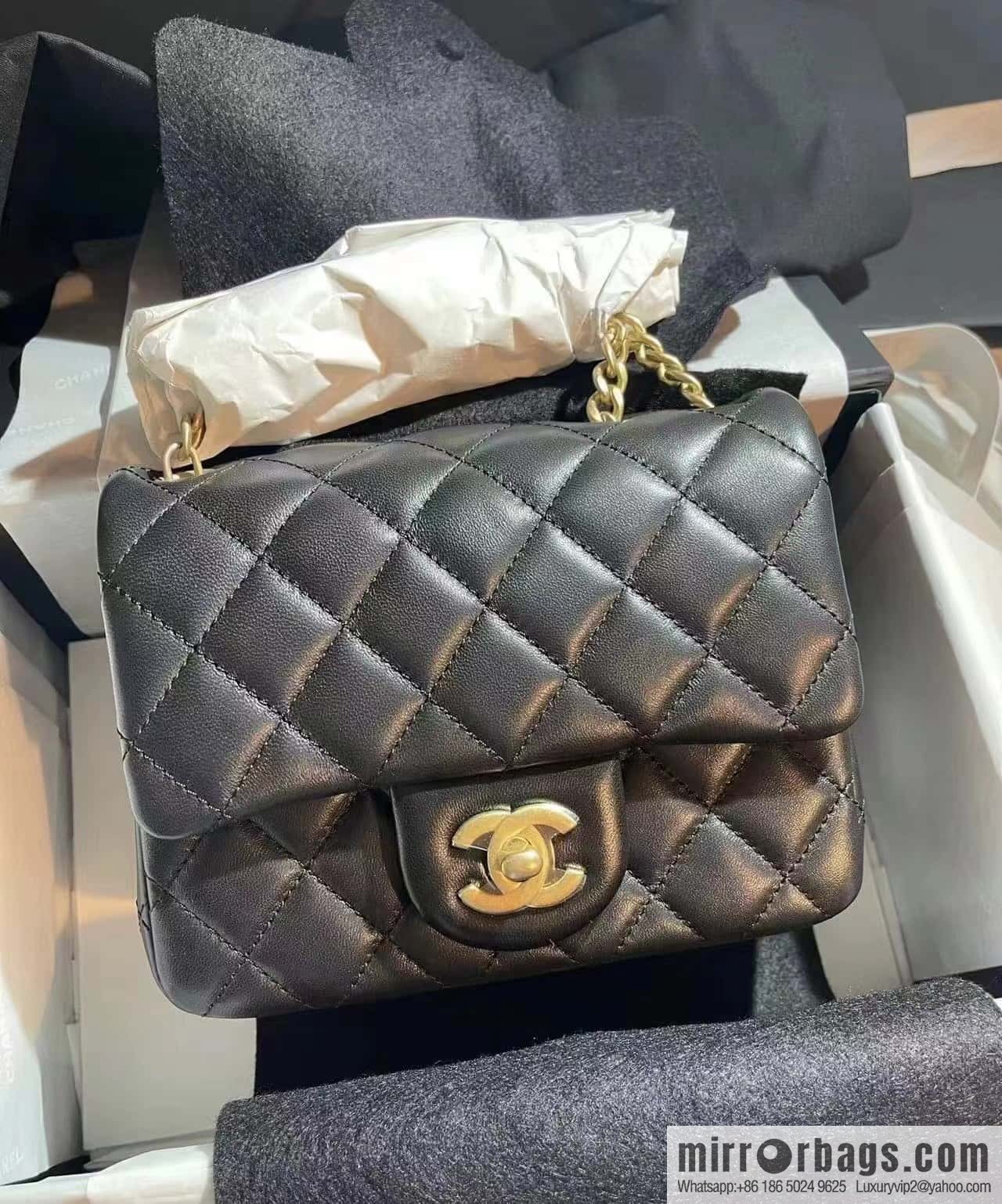 CHANEL 23S Popular Camellia Adjustment Buckle Fatty 17cm AS4040