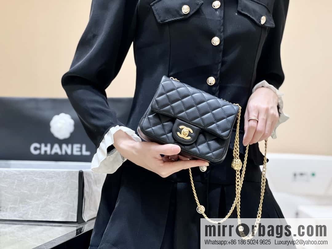 CHANEL 23S Popular Camellia Adjustment Buckle Fatty 17cm AS4040