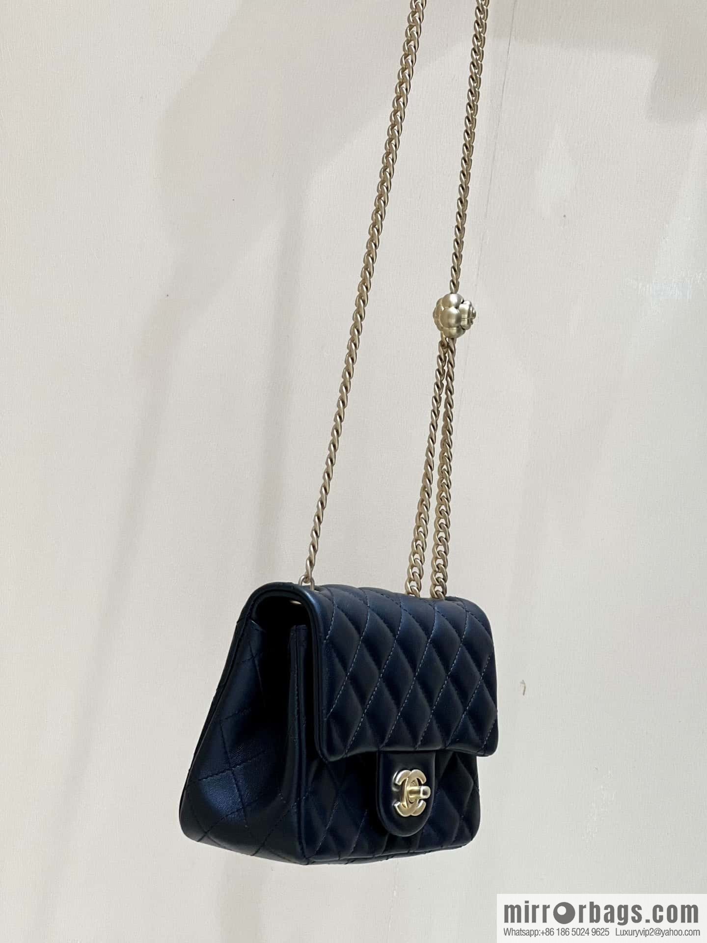 CHANEL 23S Popular Camellia Adjustment Buckle Fatty 17cm AS4040