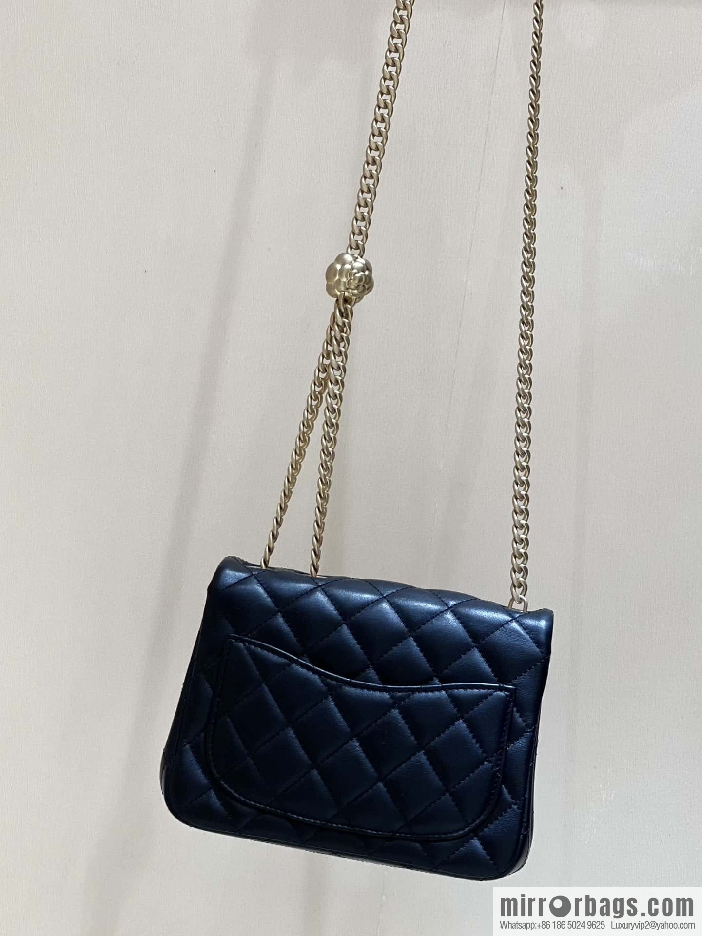 CHANEL 23S Popular Camellia Adjustment Buckle Fatty 17cm AS4040