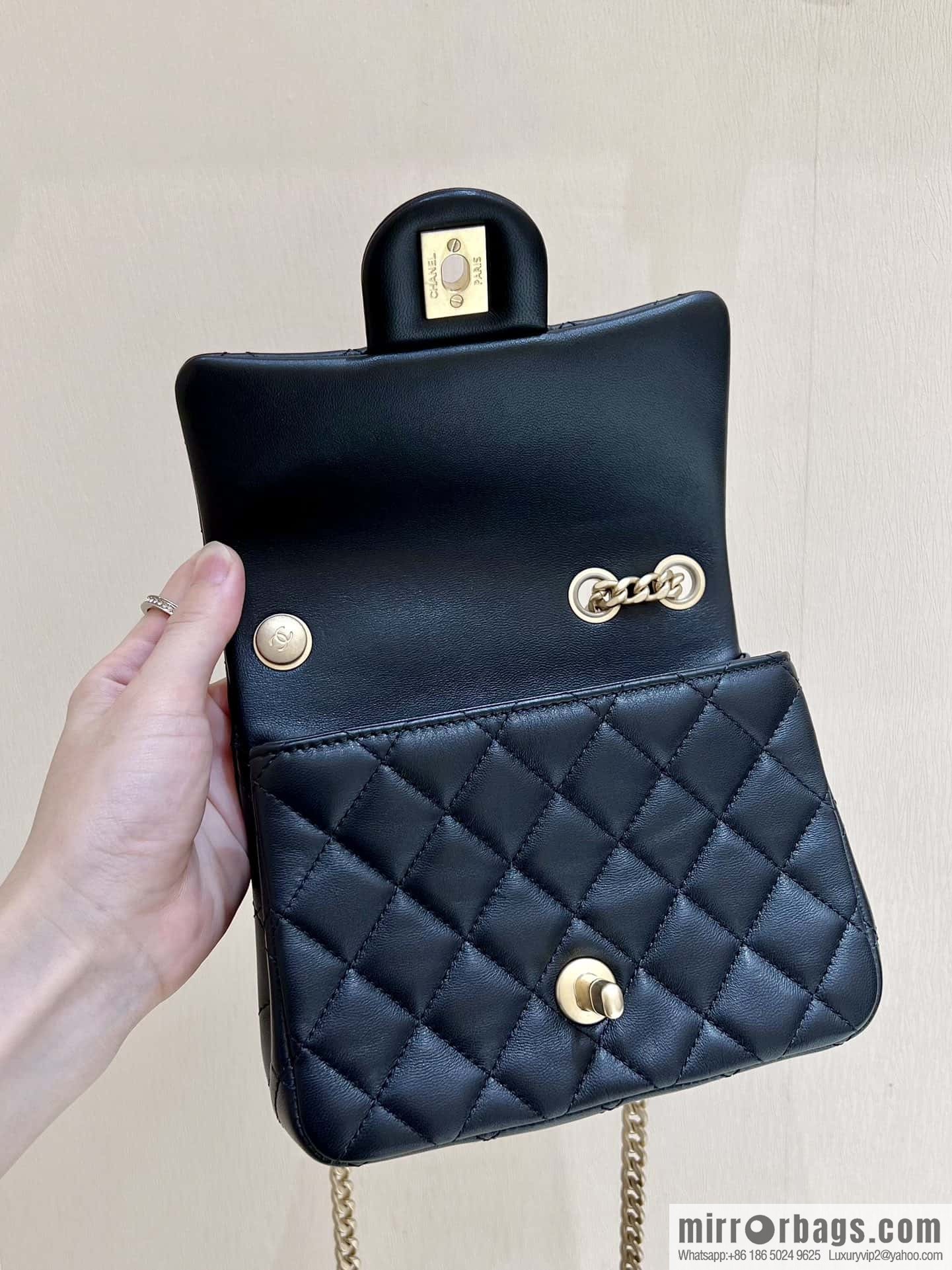 CHANEL 23S Popular Camellia Adjustment Buckle Fatty 17cm AS4040