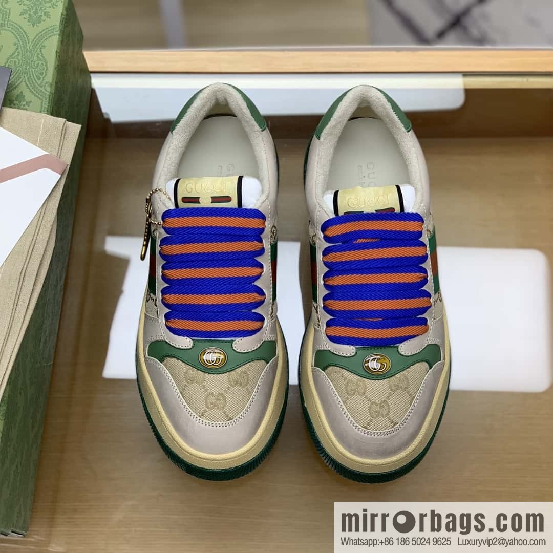 Gucci Gucci G Replica Luxury Handbag Unisex Platform Sole Small Dirty Shoes