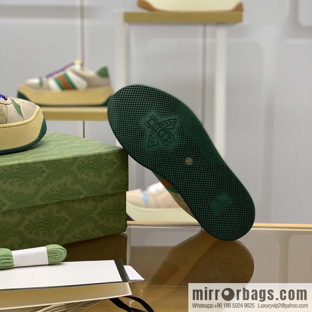 Gucci Gucci G Replica Luxury Handbag Unisex Platform Sole Small Dirty Shoes
