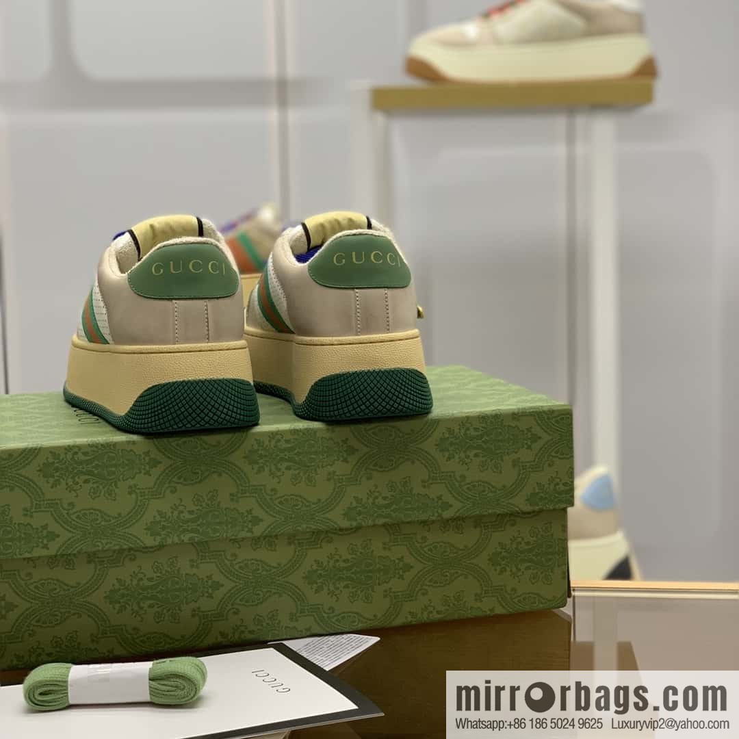 Gucci Gucci G Replica Luxury Handbag Unisex Platform Sole Small Dirty Shoes