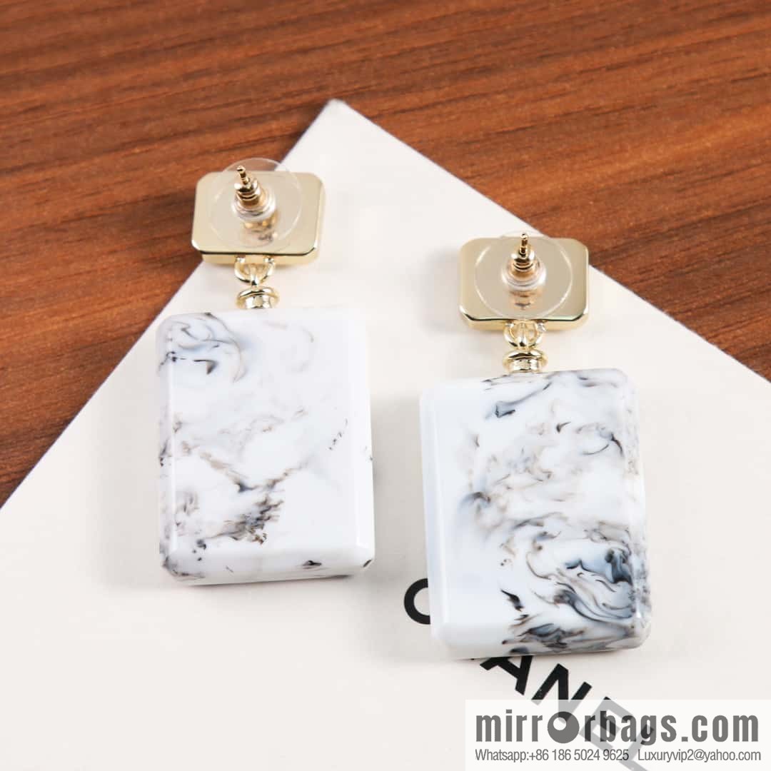 New ☑️ Chanel C2 double c perfume bottle stud earrings