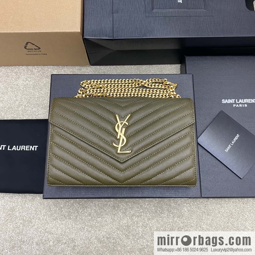 MONOGRAM caviar texture original leather version envelope bag model: 360452