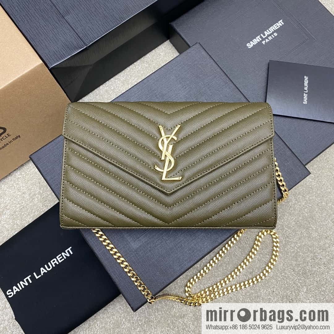 MONOGRAM caviar texture original leather version envelope bag model: 360452