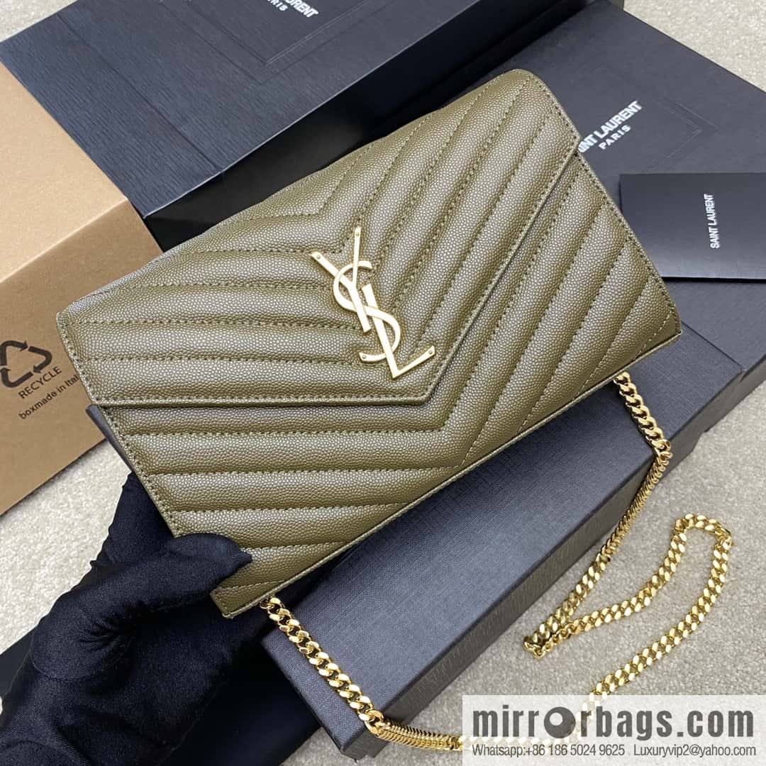 MONOGRAM caviar texture original leather version envelope bag model: 360452