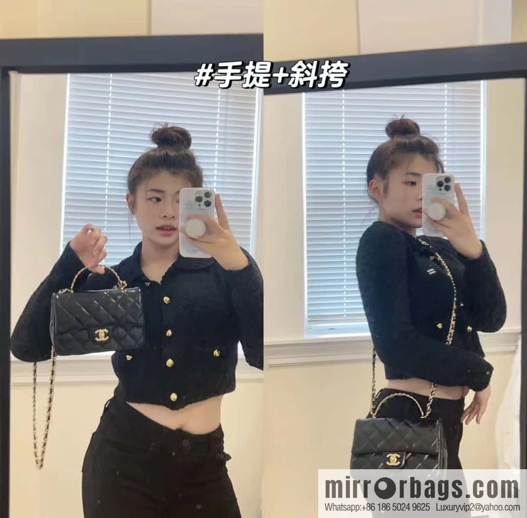 CHANEL 23S spring and summer series CF handle mini AS4023