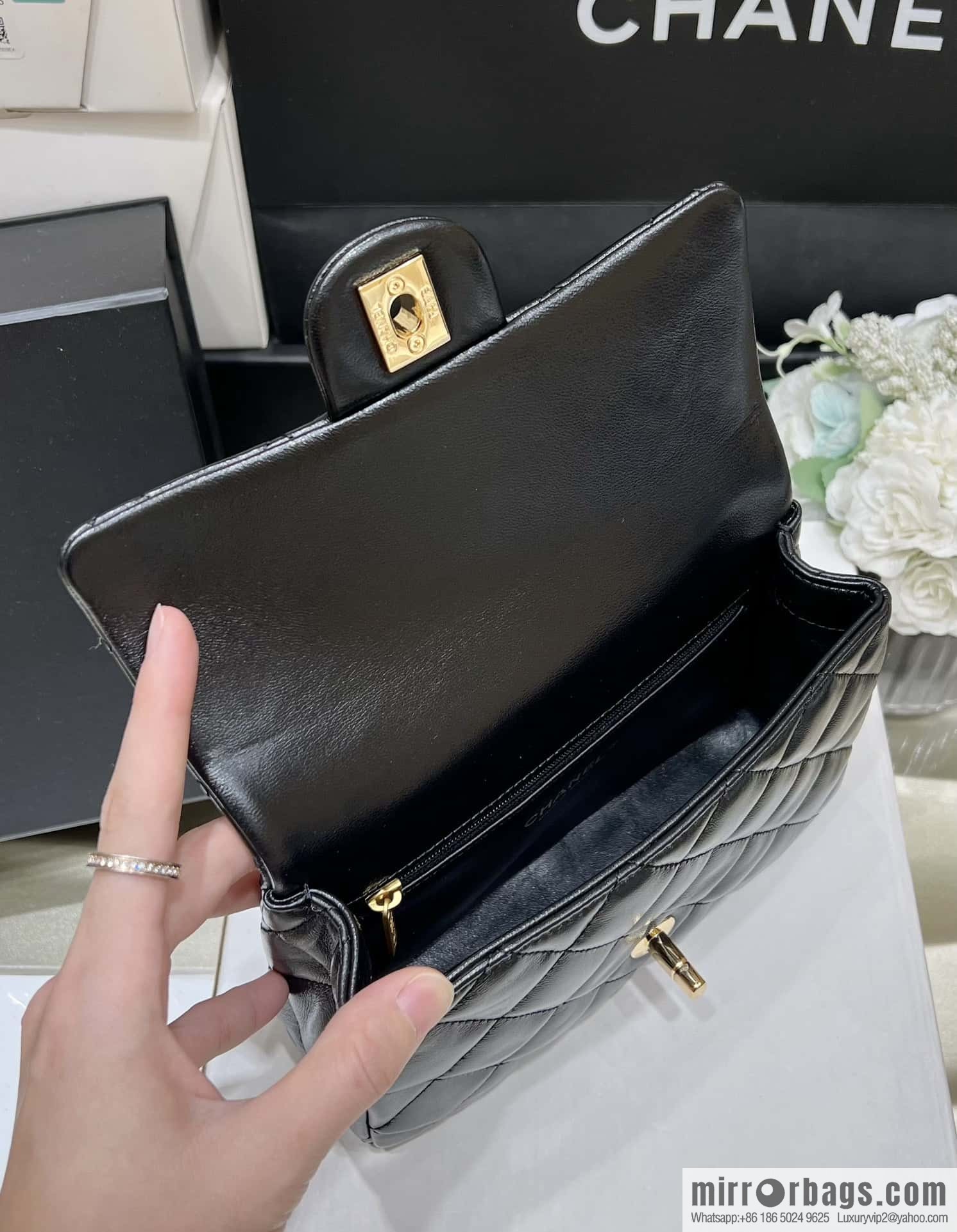 CHANEL 23S spring and summer series CF handle mini AS4023