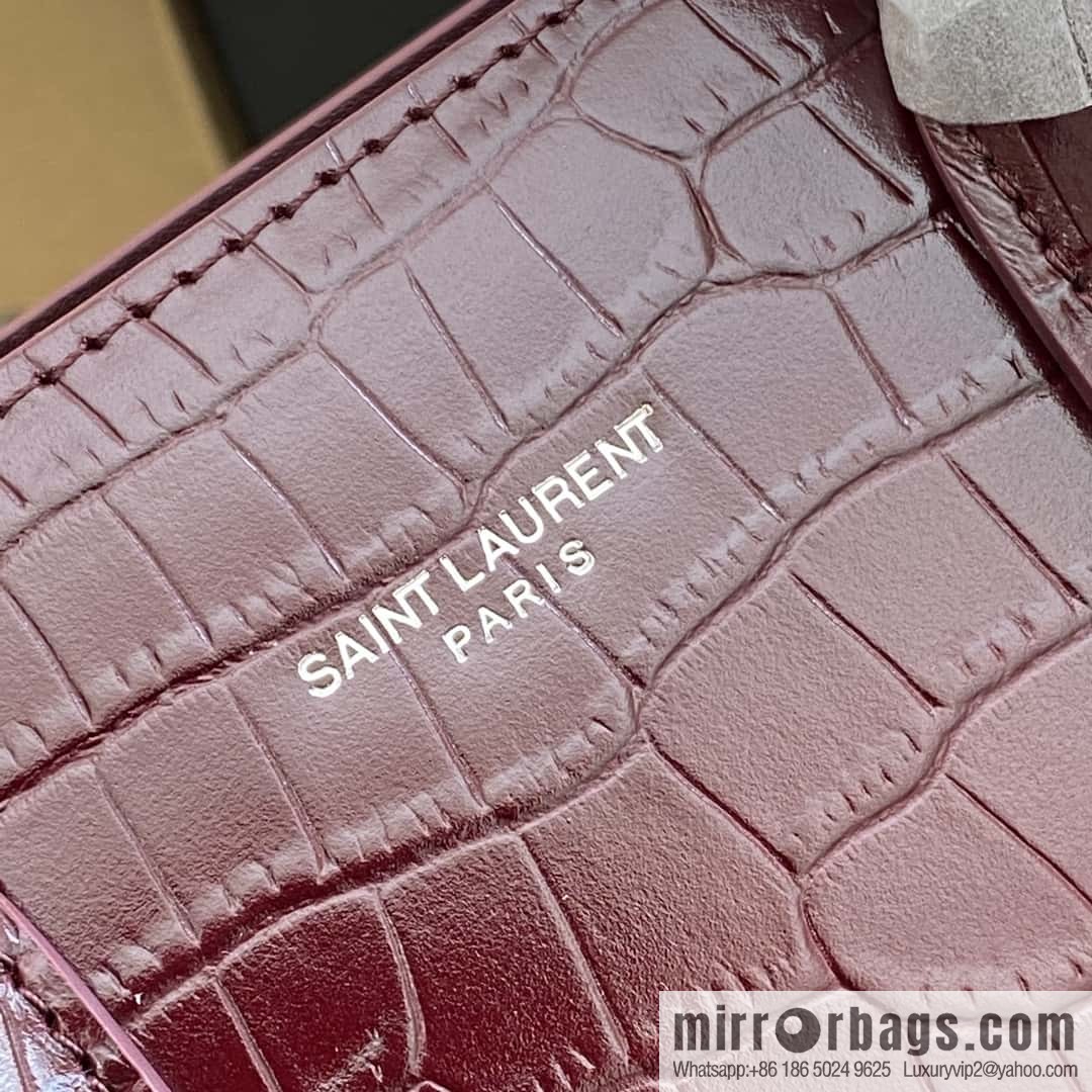 Saint Lauren Paris crocodile tote bag Model: 398710