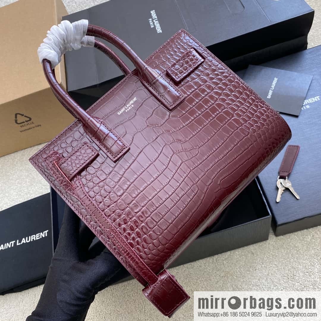 Saint Lauren Paris crocodile tote bag Model: 398710