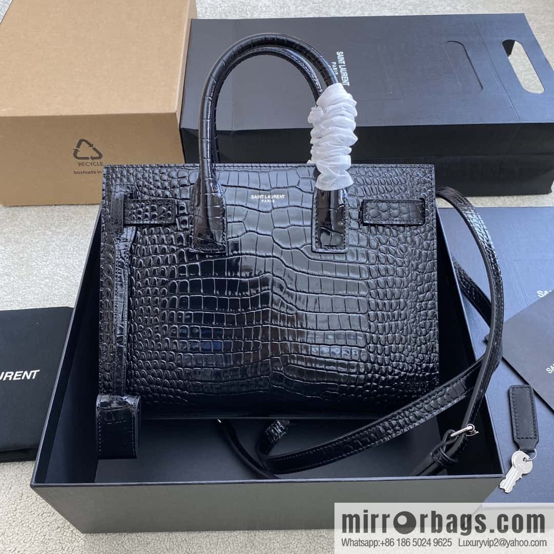 Saint Lauren Paris crocodile tote bag Model: 398710