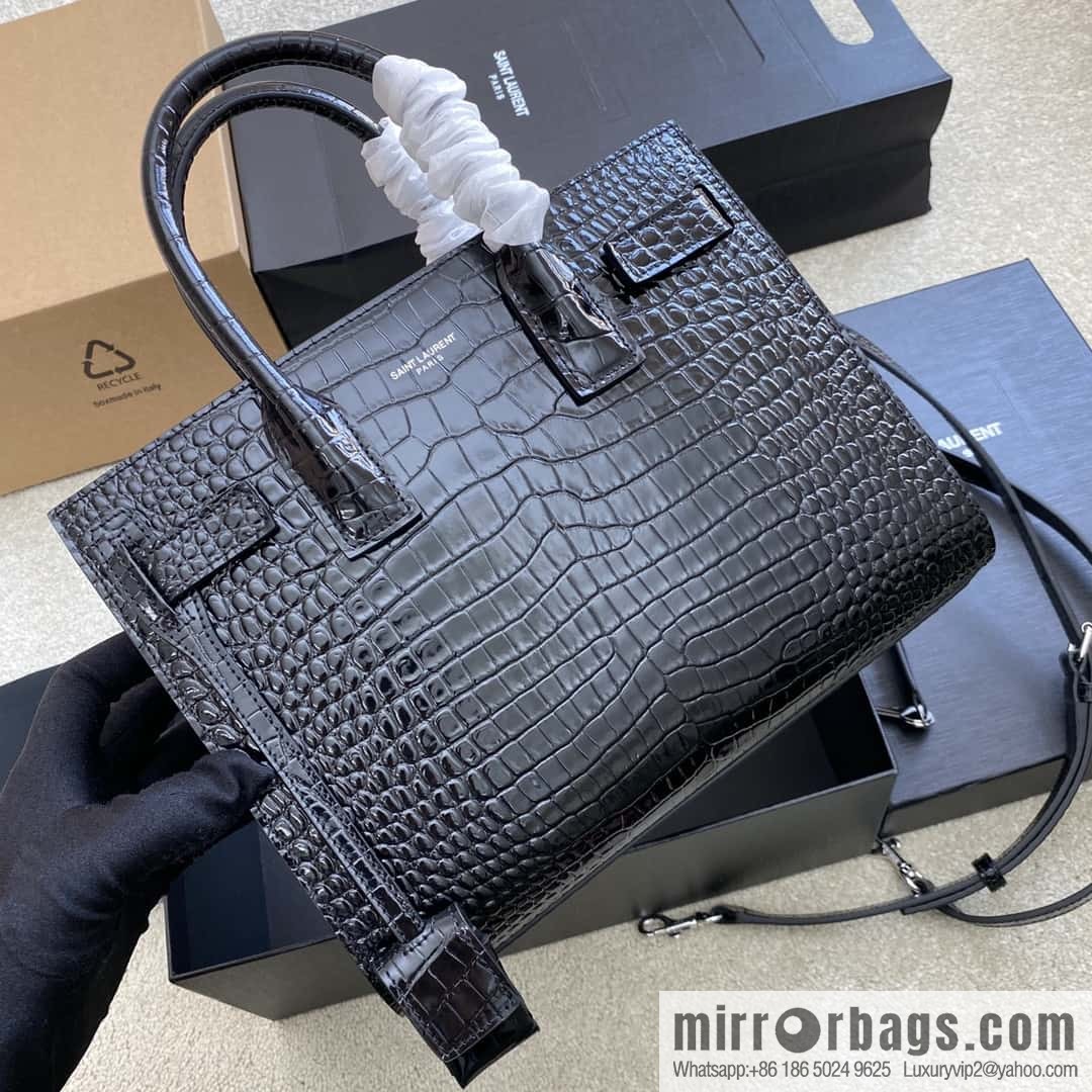 Saint Lauren Paris crocodile tote bag Model: 398710
