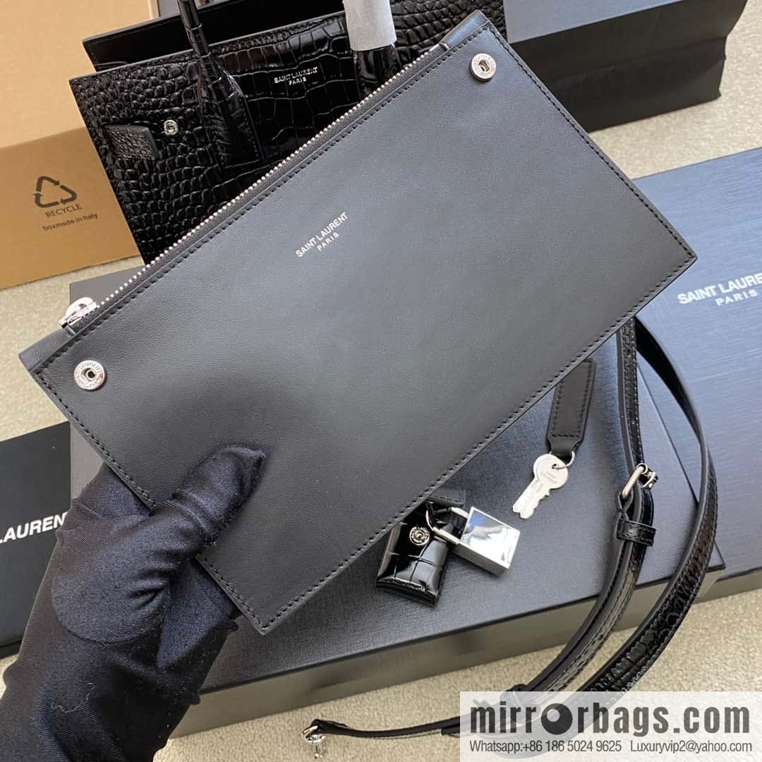 Saint Lauren Paris crocodile tote bag Model: 398710