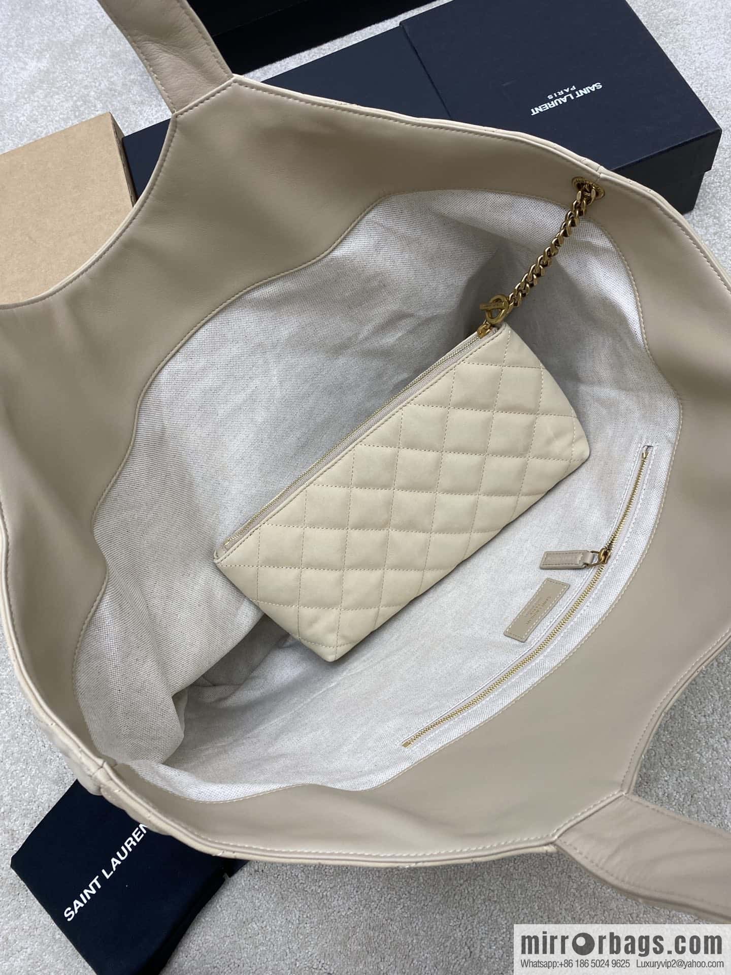 Saint Laurent 22 spring and summer new product launch tote bag model: 698651