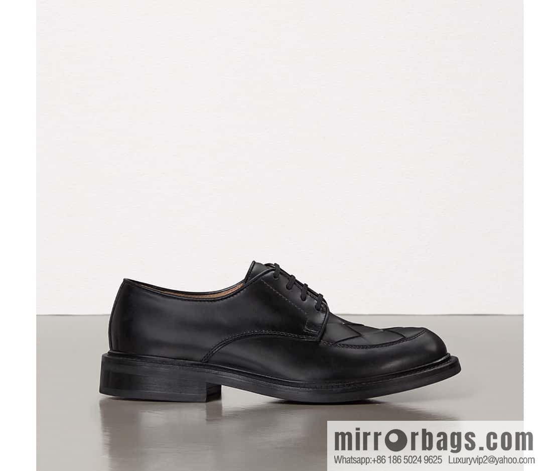 Bottega Veneta Weave Design Men's BV Leather Shoes