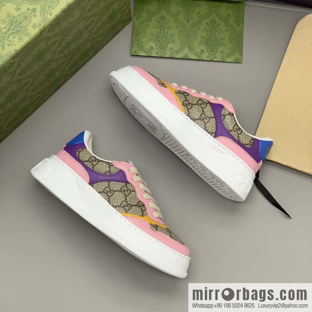 GUCCI GG printed canvas sneakers