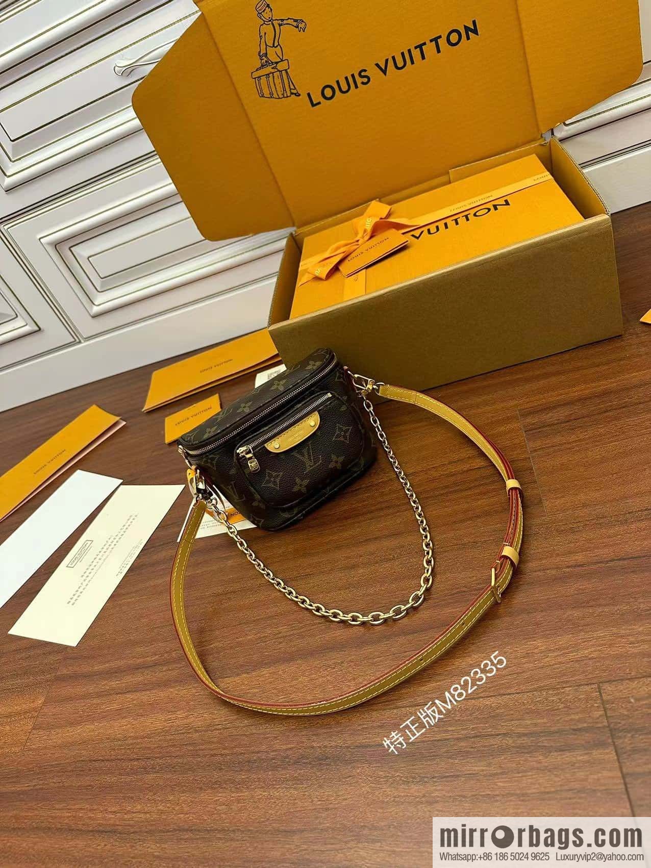 LV MINI BUMBAG handbag M82335