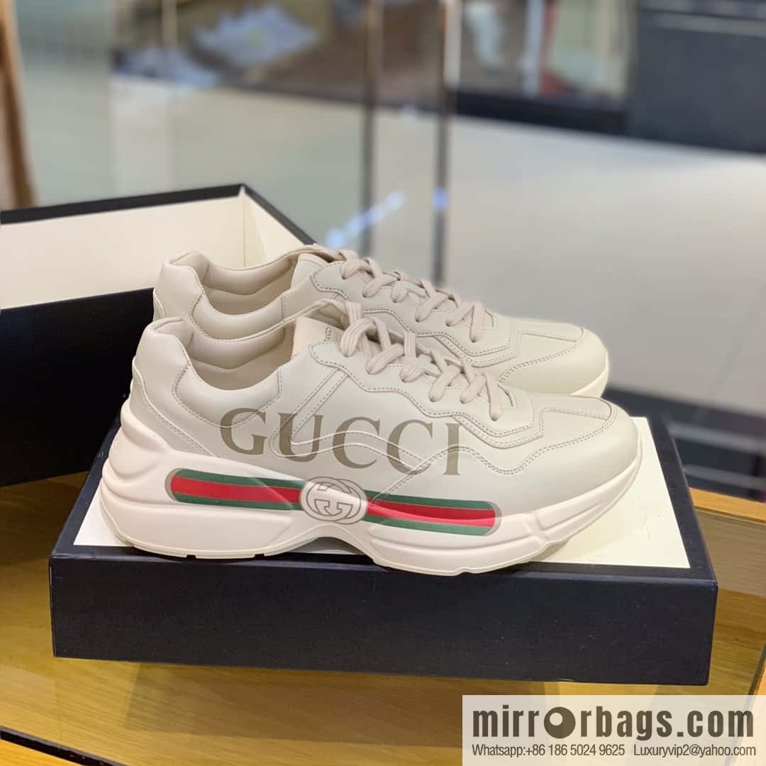 GUCCI Logo printed Vintage Unisex Vintage sneakers