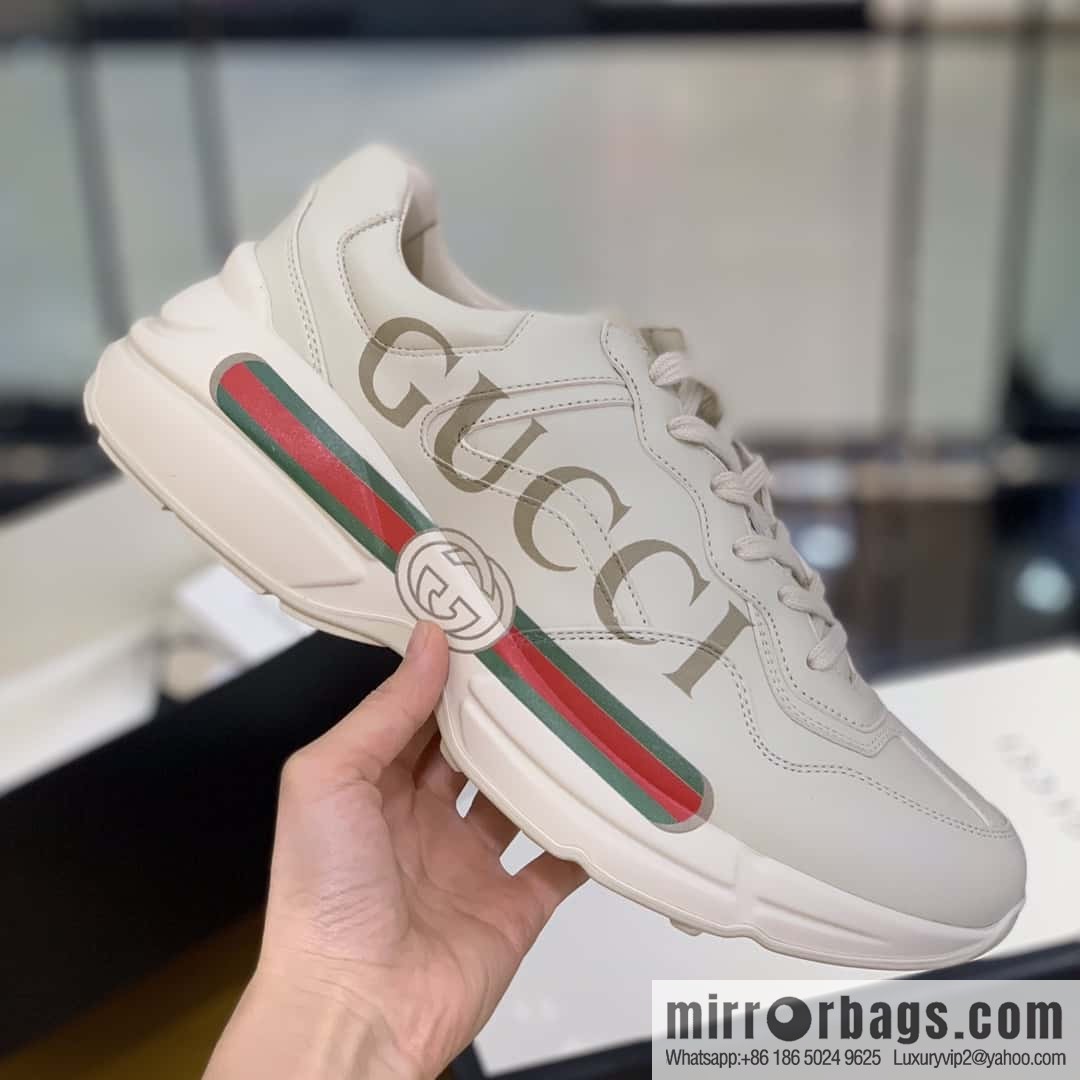 GUCCI Logo printed Vintage Unisex Vintage sneakers