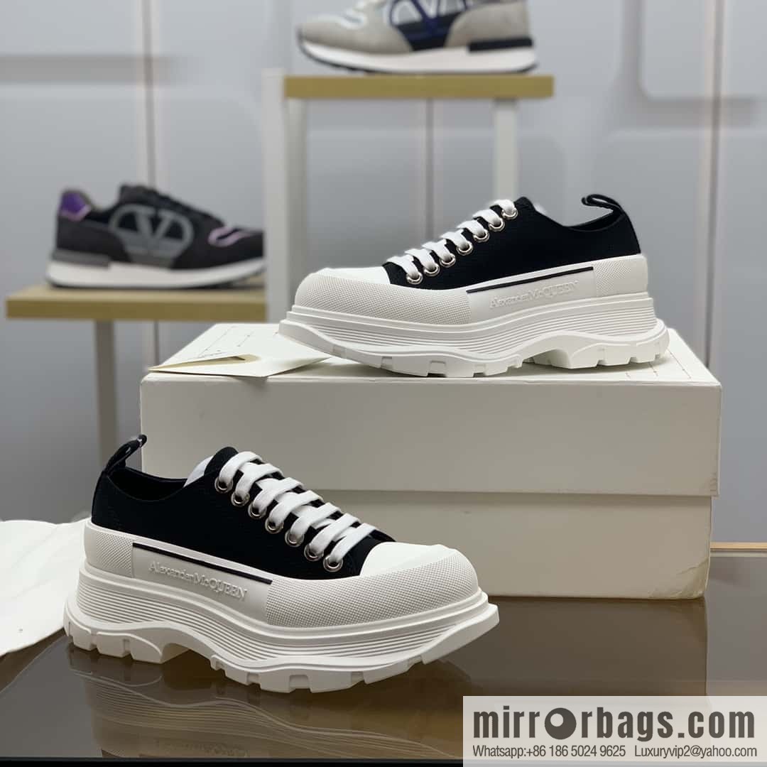 Alexander McQueen Early Spring His & Hers platform muffin shoes