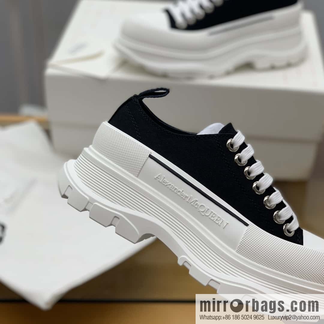 Alexander McQueen Early Spring His & Hers platform muffin shoes