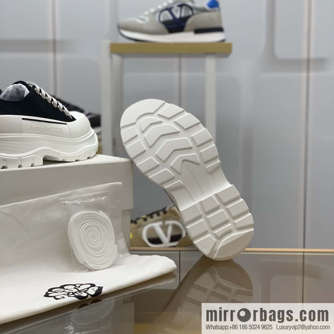 Alexander McQueen Early Spring His & Hers platform muffin shoes