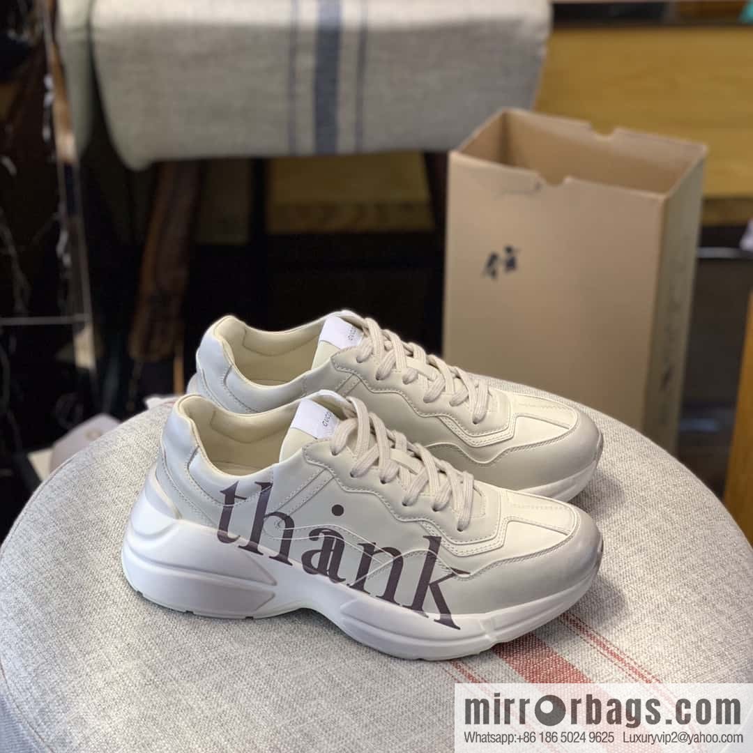 GUCCI Logo printed Vintage Unisex Vintage sneakers